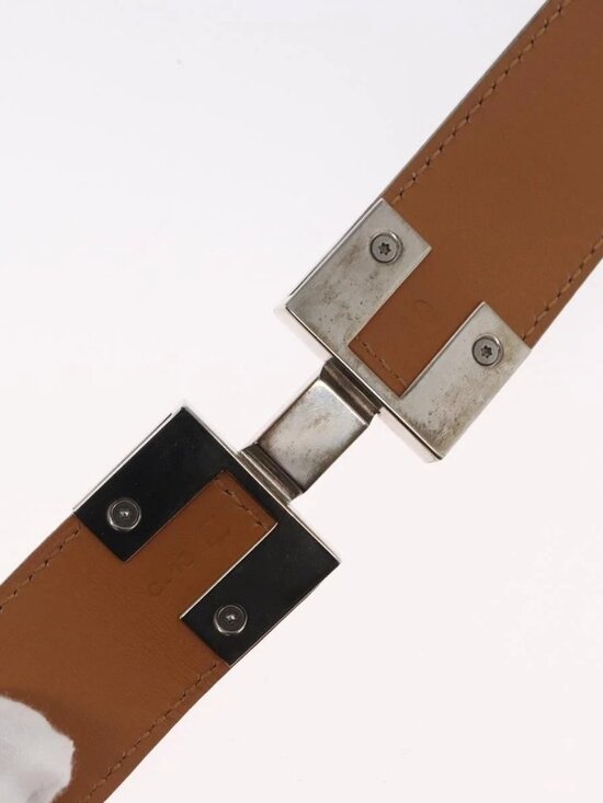HERMES Belt Leather 29.5\